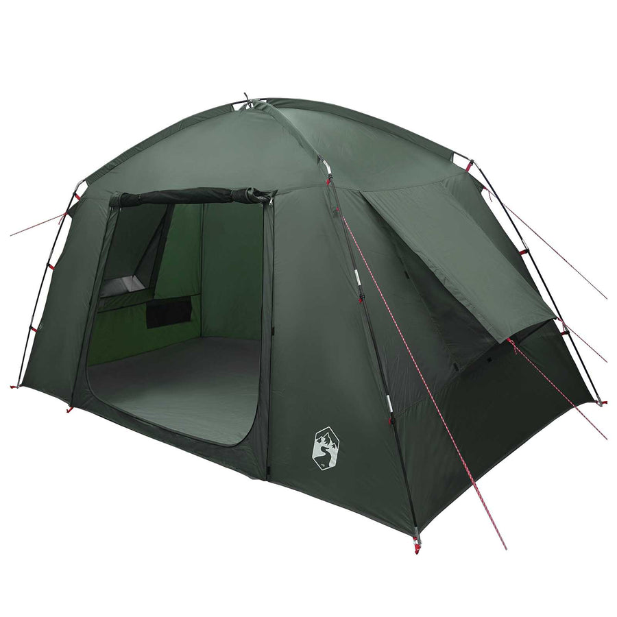 Huisje Tent met dak Legergroen 300 x 210 x 156 cm Polyester