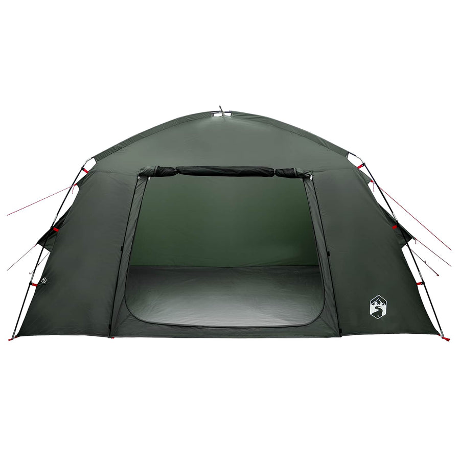 Huisje Tent met dak Legergroen 300 x 210 x 156 cm Polyester
