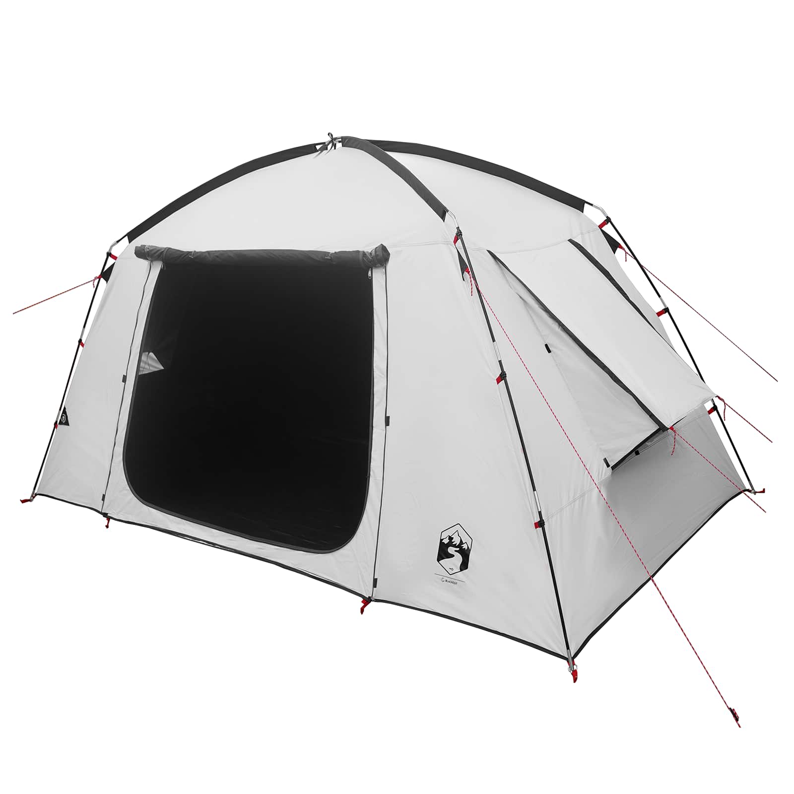 Huisje Tent met dak Wit Blackout 300 x 210 x 156 cm Polyester