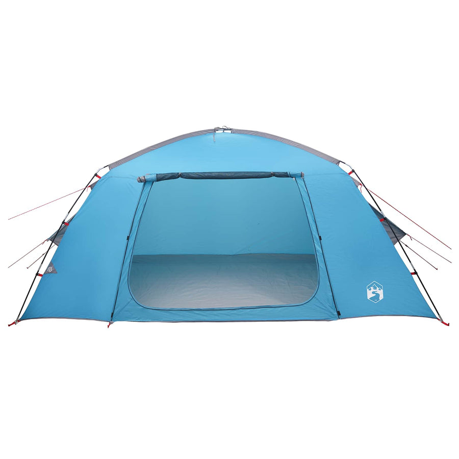 Huisje Tent met dak Blauw 400 x 210 x 180 cm Polyester
