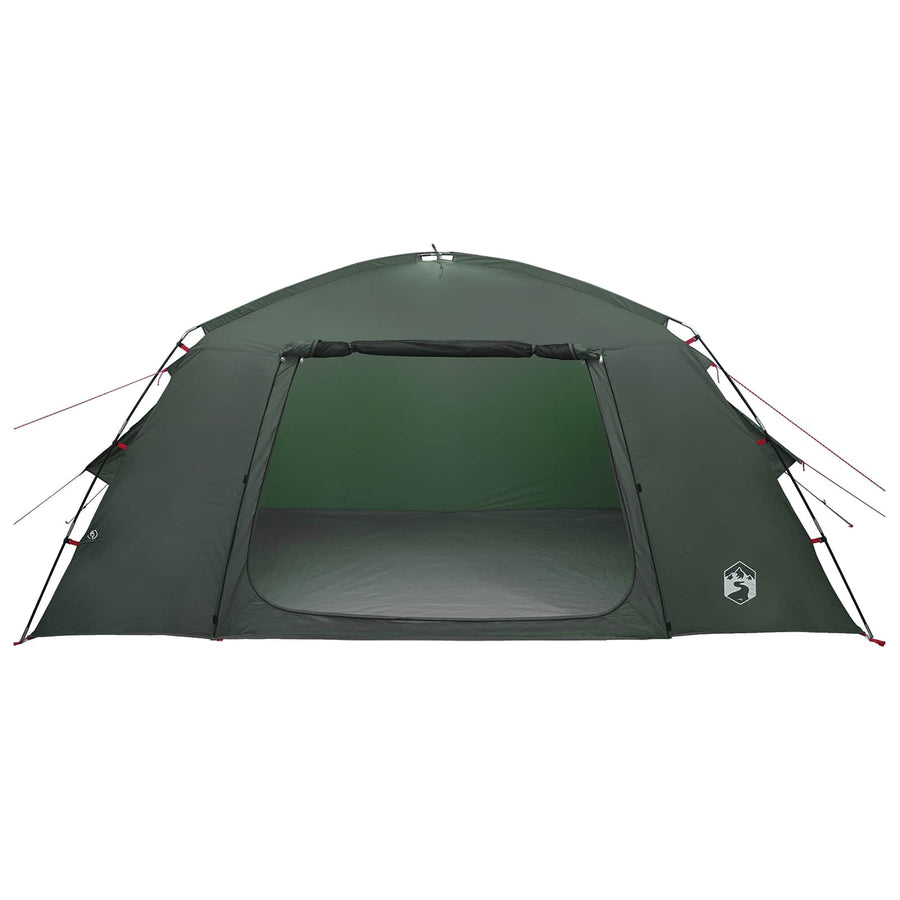 Huisje Tent met dak Legergroen 400 x 210 x 180 cm Polyester