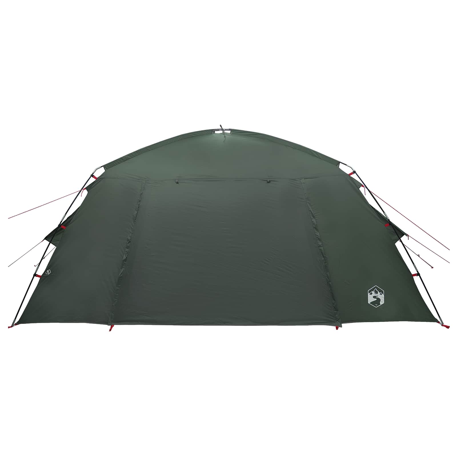 Huisje Tent met dak Legergroen 400 x 210 x 180 cm Polyester