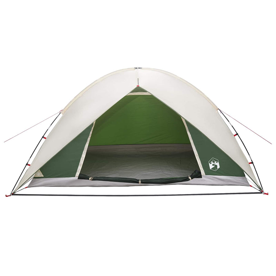 Camping Tent met Regenhoes Waterdicht Groen 360 x 245 x 185 cm