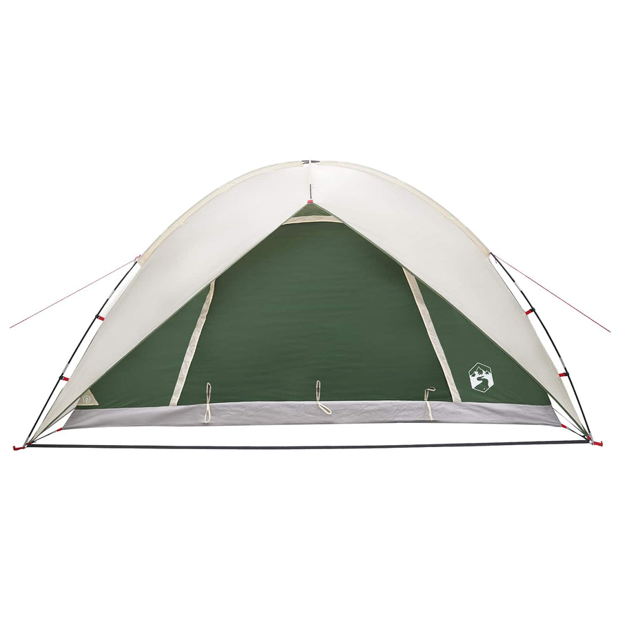 Camping Tent met Regenhoes Waterdicht Groen 360 x 245 x 185 cm