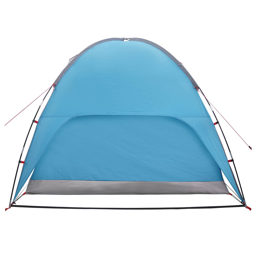 Camping Tent met Regenhoes Waterdicht Blauw 360 x 245 x 185 cm