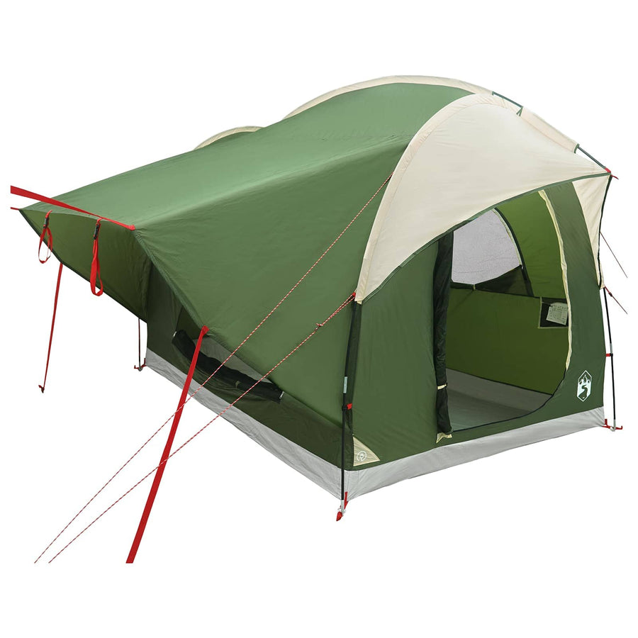 Autotent met dak Groen 239 x 210 x 210 cm Polyester en staal