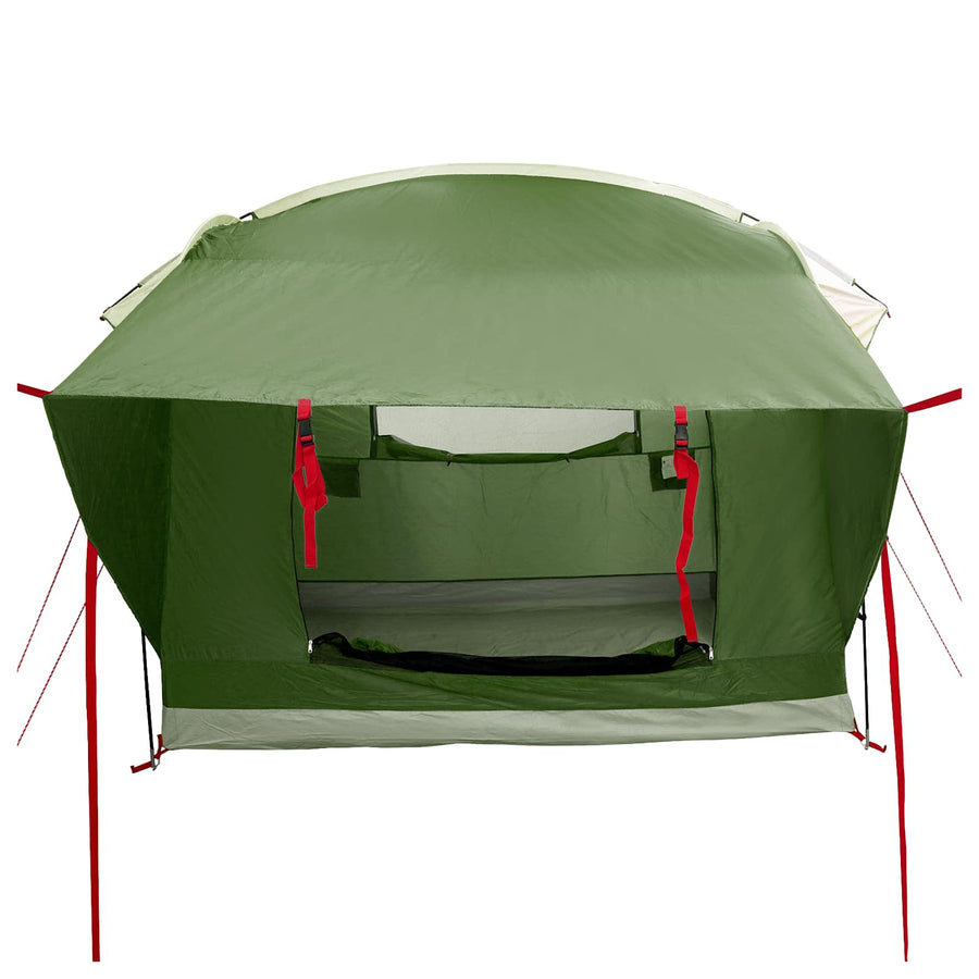Autotent met dak Groen 239 x 210 x 210 cm Polyester en staal