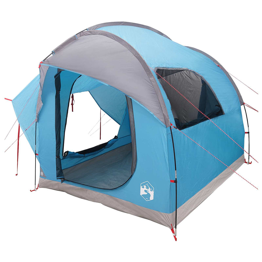 Autotent met dak Blauw 239 x 210 x 210 cm Polyester en staal