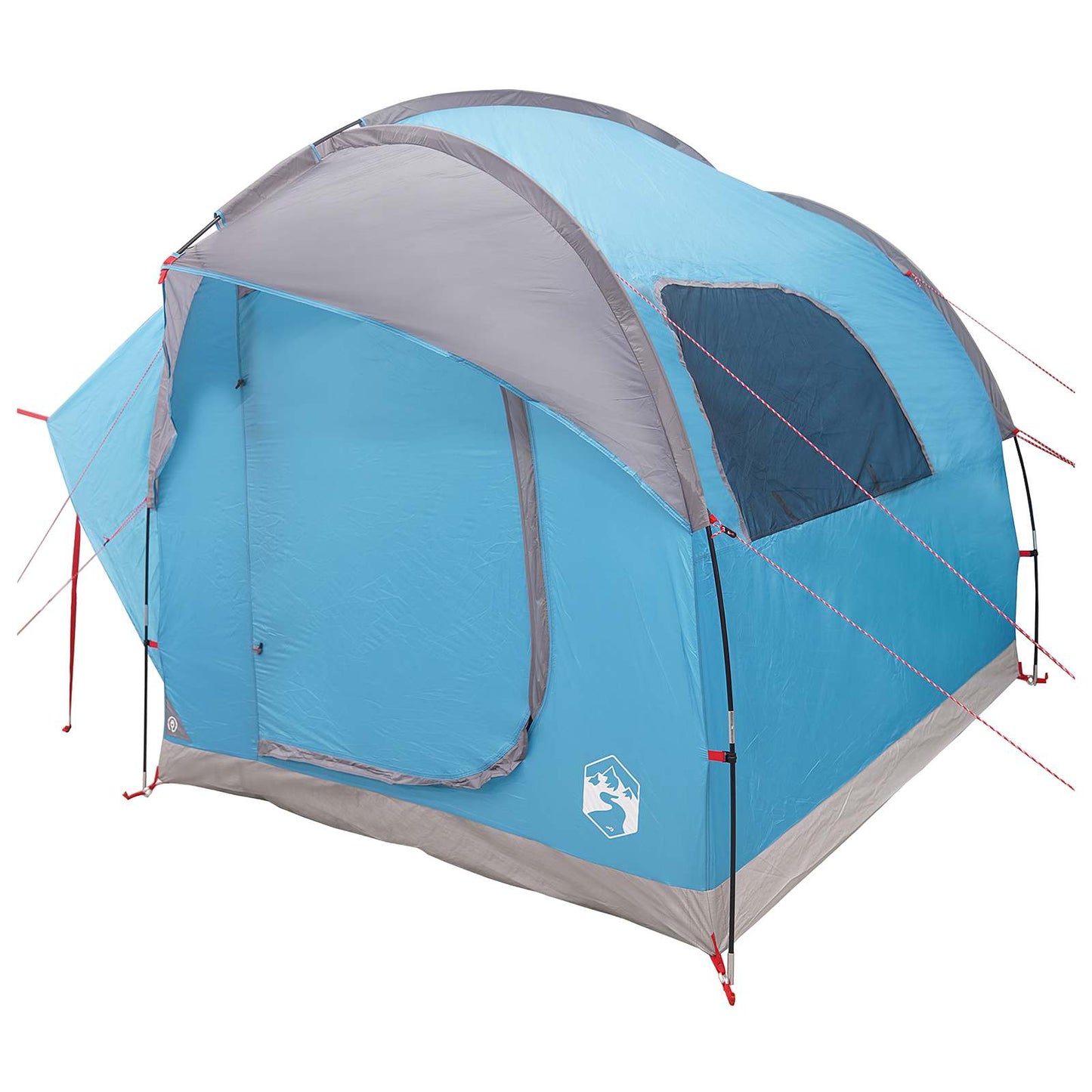 Autotent met dak Blauw 239 x 210 x 210 cm Polyester en staal