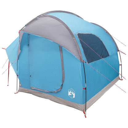 Autotent met dak Blauw 239 x 210 x 210 cm Polyester en staal