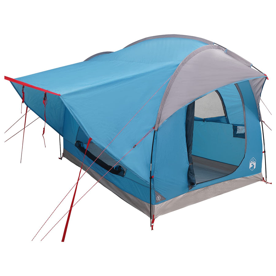 Autotent met dak Blauw 239 x 210 x 210 cm Polyester en staal