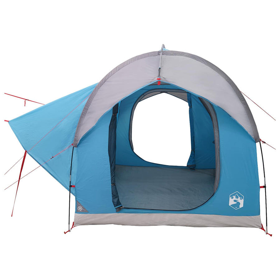 Autotent met dak Blauw 239 x 210 x 210 cm Polyester en staal