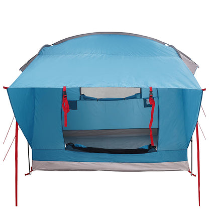 Autotent met dak Blauw 239 x 210 x 210 cm Polyester en staal