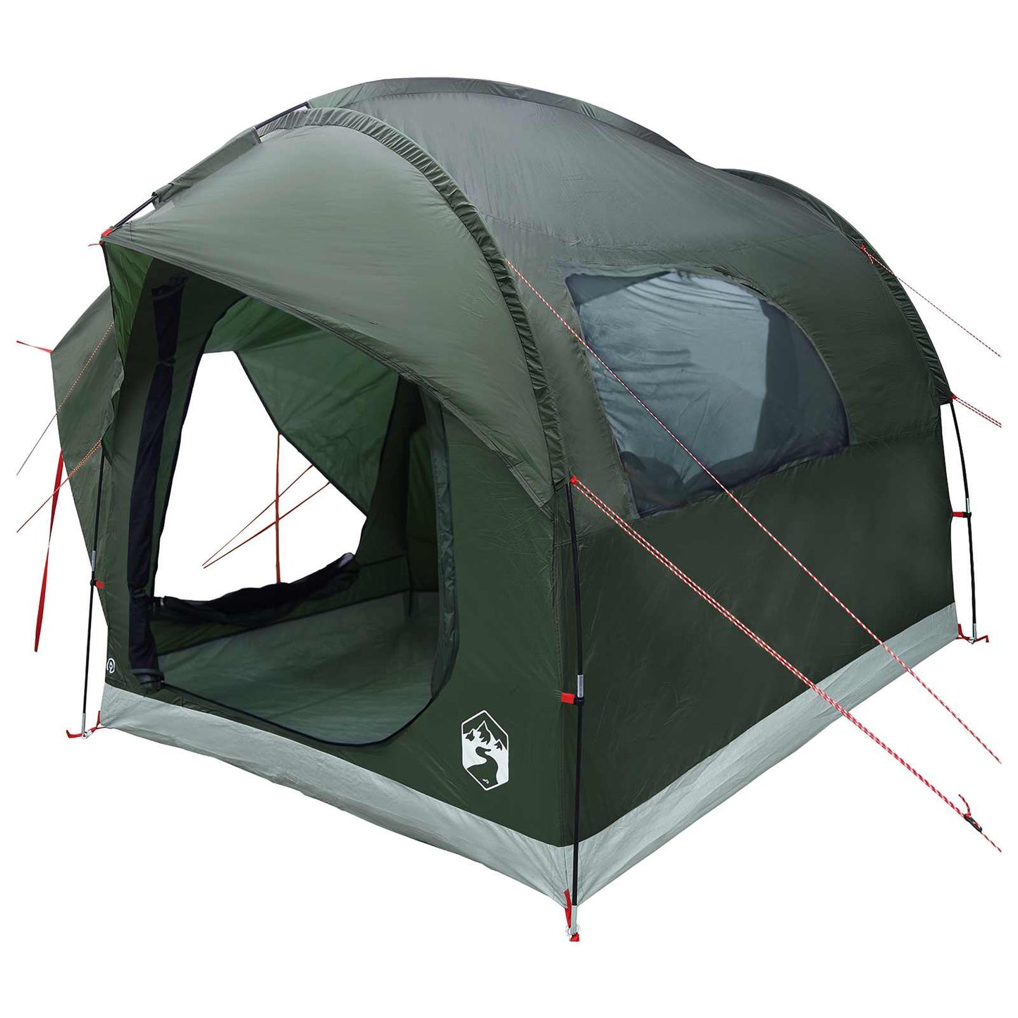 Autotent Legergroen 239 x 210 x 210 cm Polyester en staal