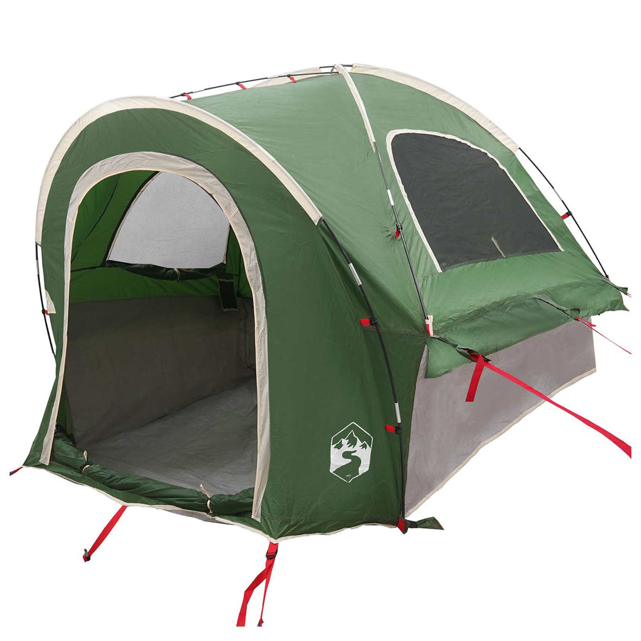 Autotent met dak Groen 200 x 170 x 170 cm Polyester en staal