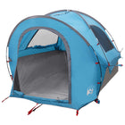 Autotent blauw 200x170x170 cm polyester staal