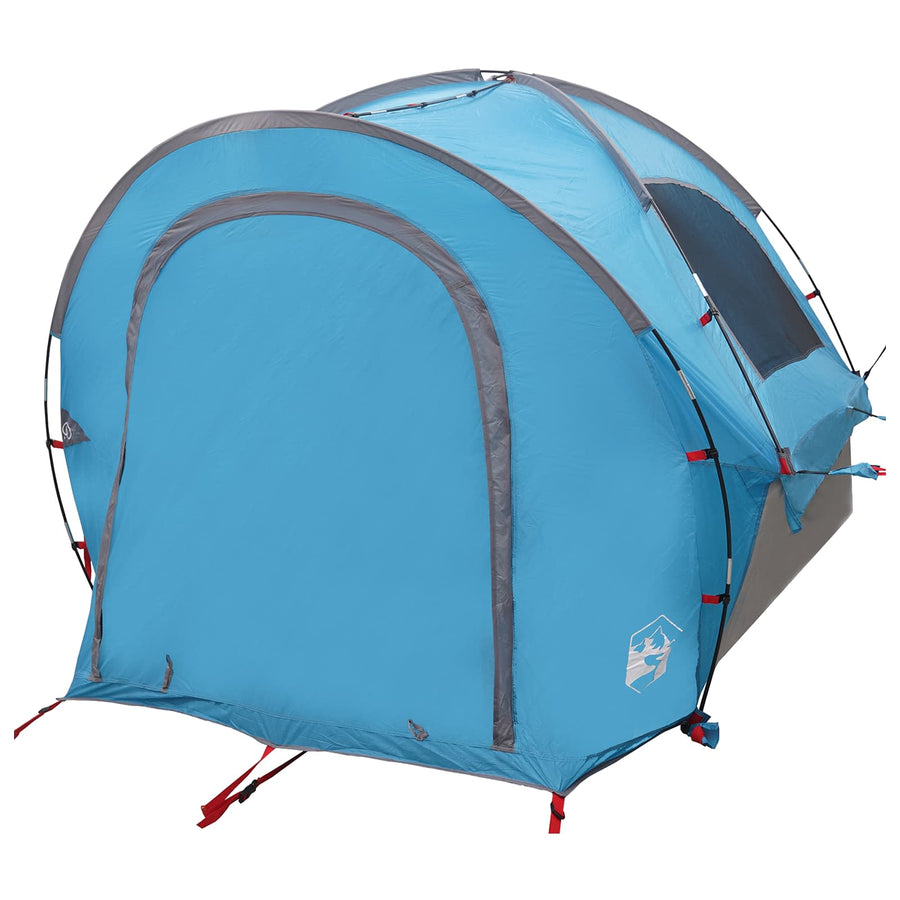 Autotent met dak Blauw 200 x 170 x 170 cm Polyester en staal