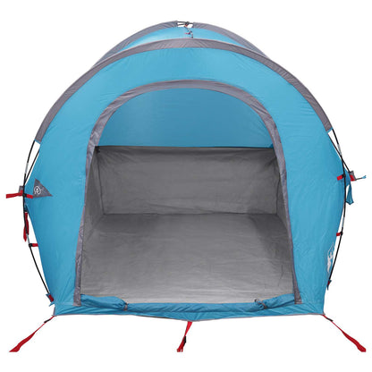 Autotent met dak Blauw 200 x 170 x 170 cm Polyester en staal