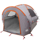 Autotent 200x170x170 cm polyester staal grijs oranje