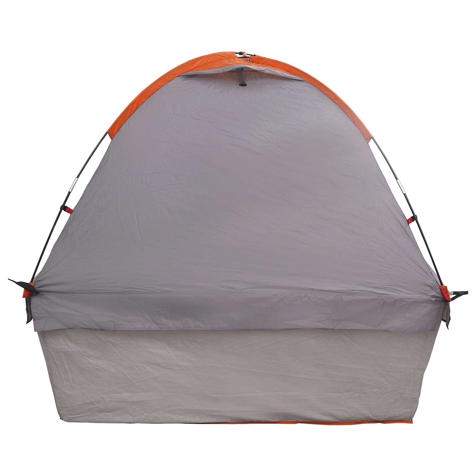 Autotent Grijs en Oranje 200 x 170 x 170 cm Polyester en staal