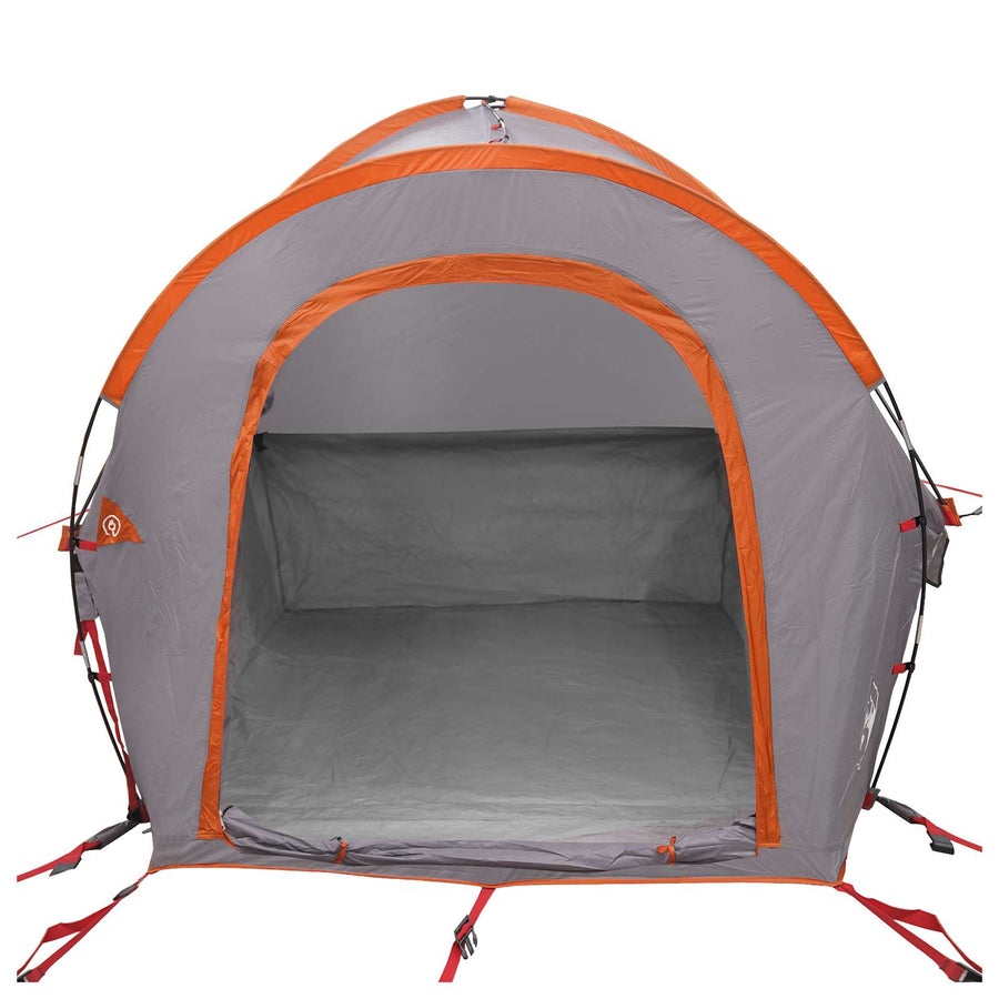 Autotent Grijs en Oranje 200 x 170 x 170 cm Polyester en staal