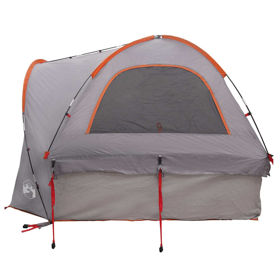 Autotent Grijs en Oranje 200 x 170 x 170 cm Polyester en staal