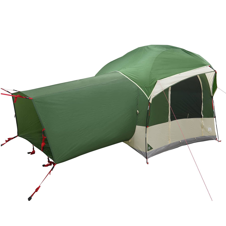 Tailgate Tent met Regenfly Waterdicht Groen 4-persoons
