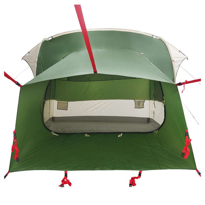 Tailgate Tent met Regenfly Waterdicht Groen 4-persoons