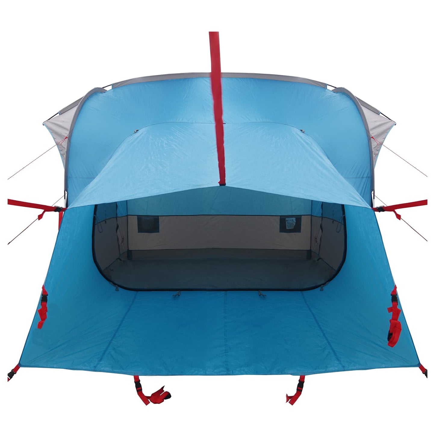 Tailgate Tent met Regenfly Waterdicht Blauw 250 x 250 x 220 cm