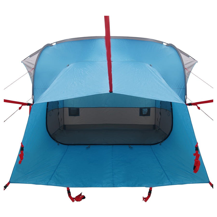 Tailgate Tent met Regenfly Waterdicht Blauw 250 x 250 x 220 cm