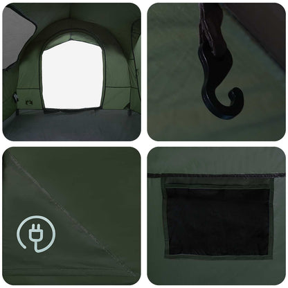 Tailgate Tent met Regenfly Waterdicht Legergroen