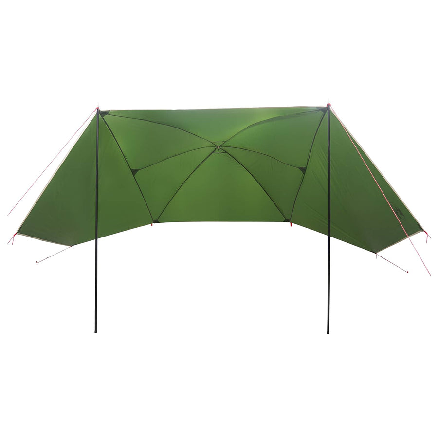 Autotent met dak Groen 308 x 215 x 220 cm Polyester en staal