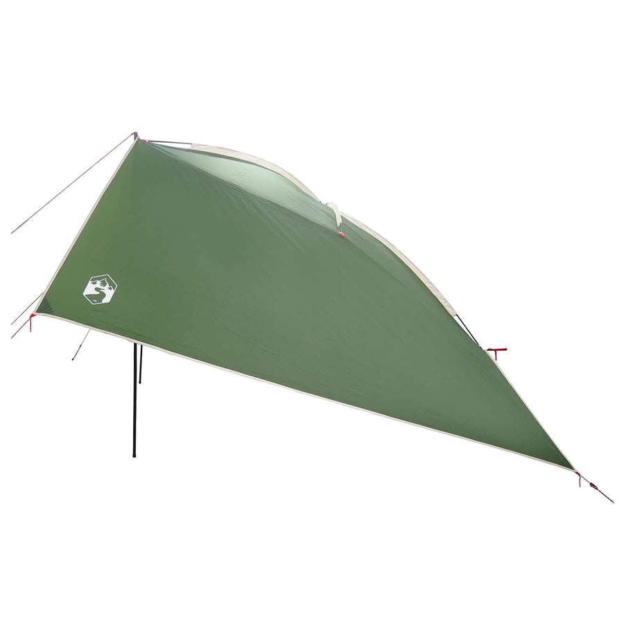 Autotent met dak Groen 308 x 215 x 220 cm Polyester en staal