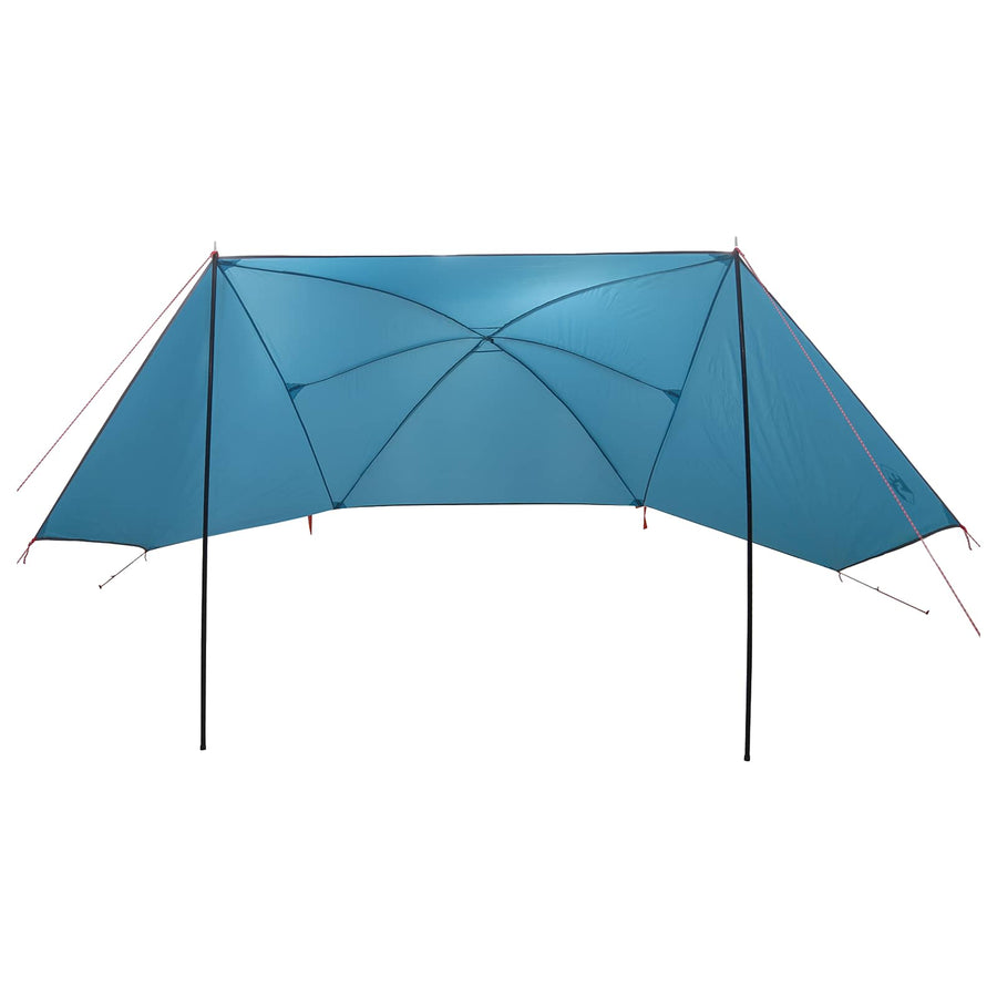 Autotent met dak Blauw 308 x 215 x 220 cm Polyester en staal