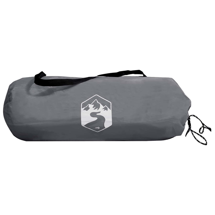 Autotent Grijs en Oranje 308 x 215 x 220 cm Polyester en staal