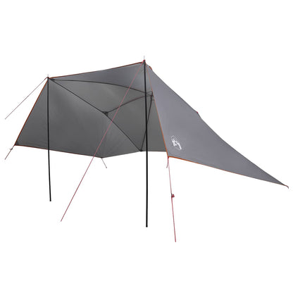 Autotent Grijs en Oranje 308 x 215 x 220 cm Polyester en staal