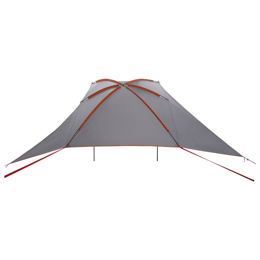 Autotent Grijs en Oranje 308 x 215 x 220 cm Polyester en staal