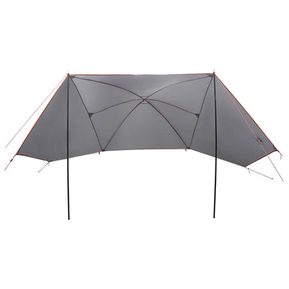 Autotent Grijs en Oranje 308 x 215 x 220 cm Polyester en staal