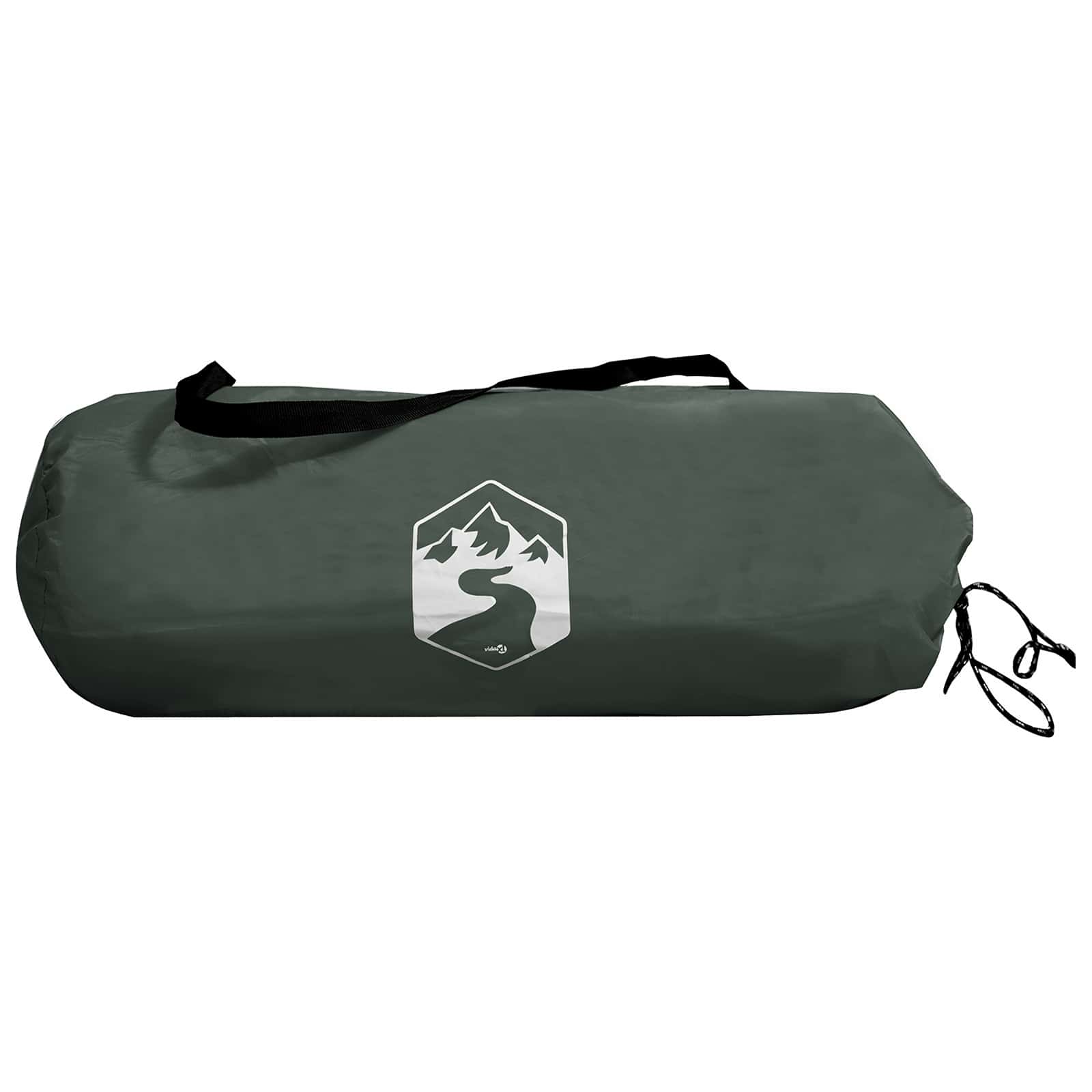 Autotent Legergroen 308 x 215 x 220 cm Polyester en staal