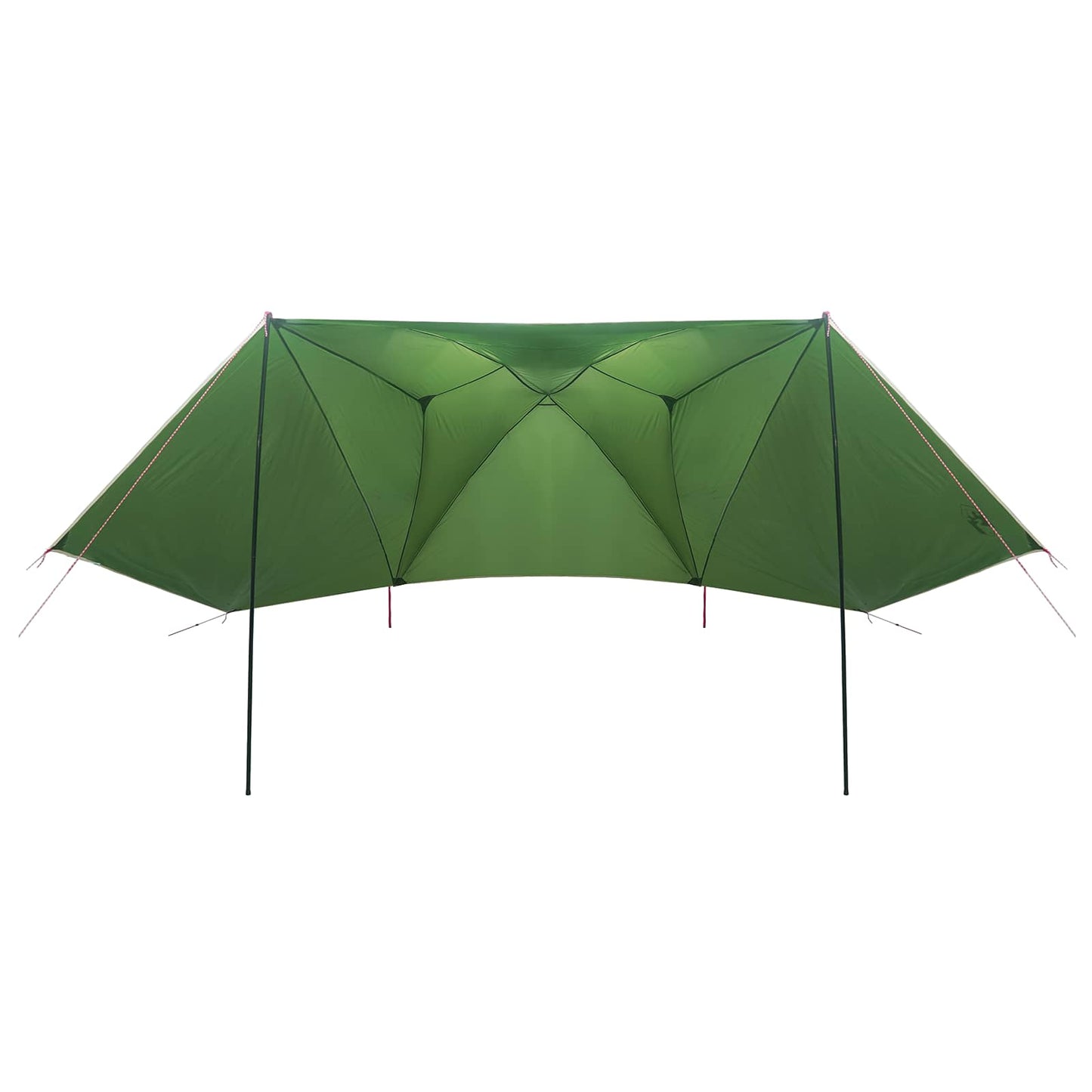 Autotent met dak Groen 350 x 250 cm Polyester en staal