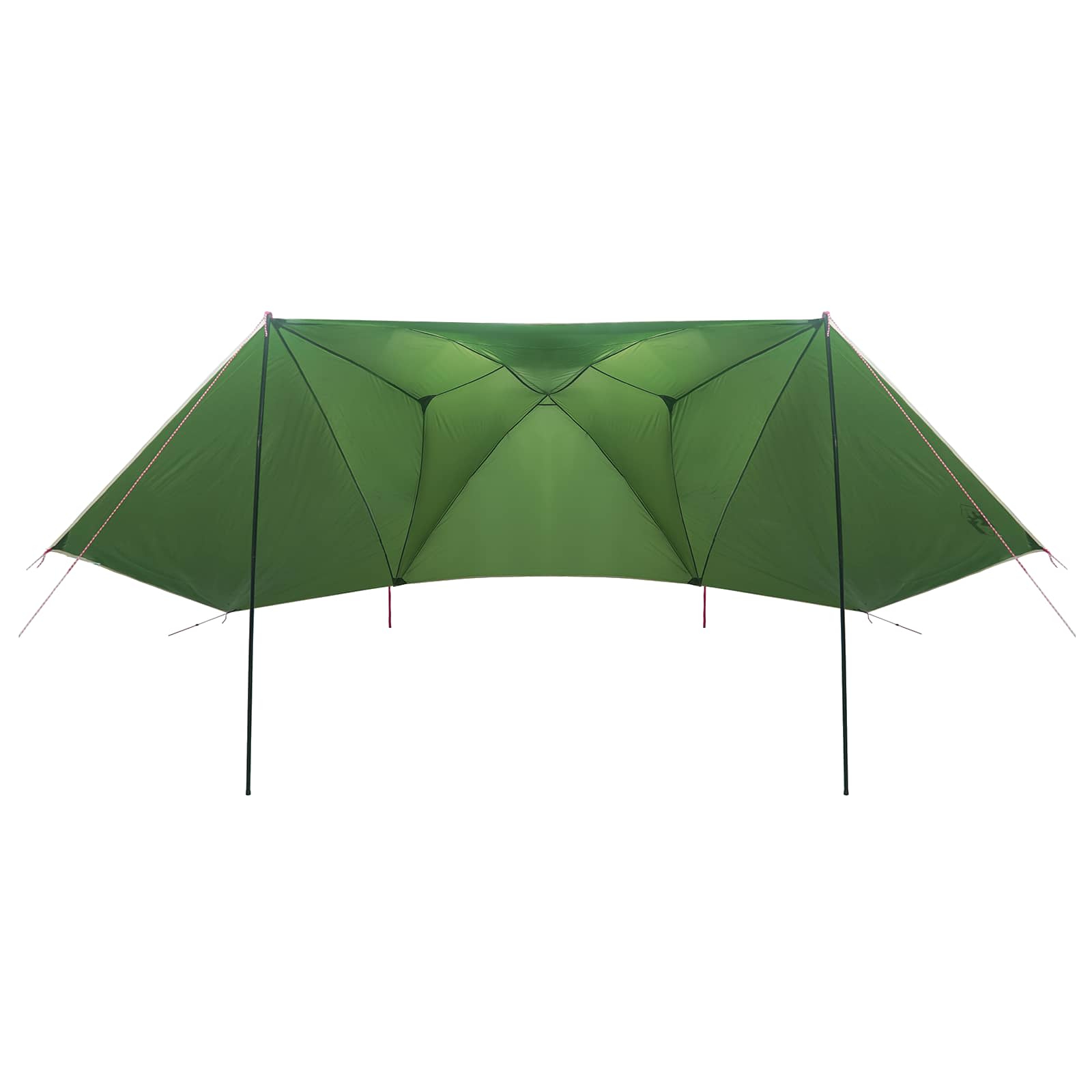 Autotent met dak Groen 350 x 250 cm Polyester en staal