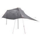 Autotent 350 x 250 cm polyester staal grijs oranje