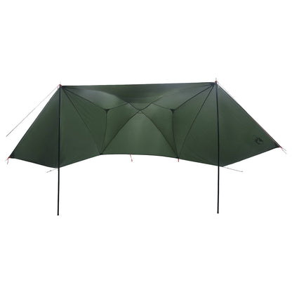 Autotent met dak Legergroen 350 x 250 cm Polyester en staal
