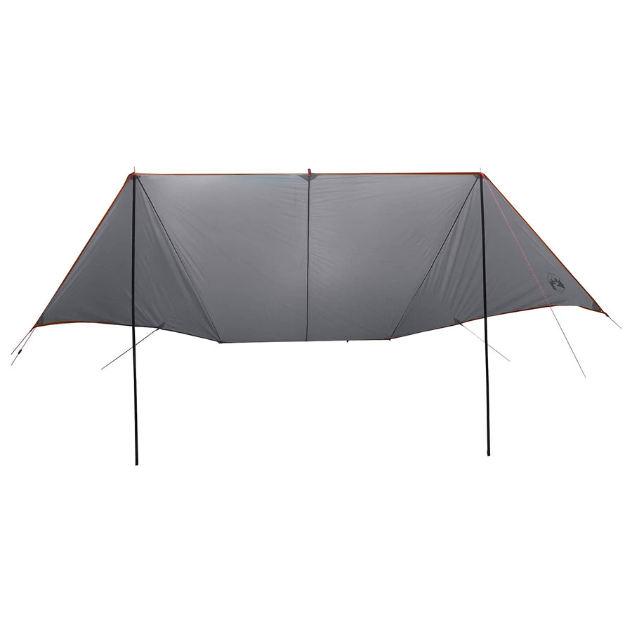Voertuig luifel met dak Grijs en Oranje 518 x 580 x 215 cm