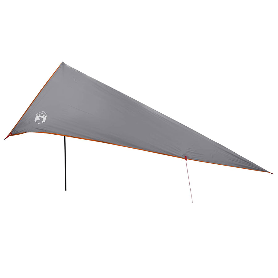 Voertuig luifel met dak Grijs en Oranje 518 x 580 x 215 cm