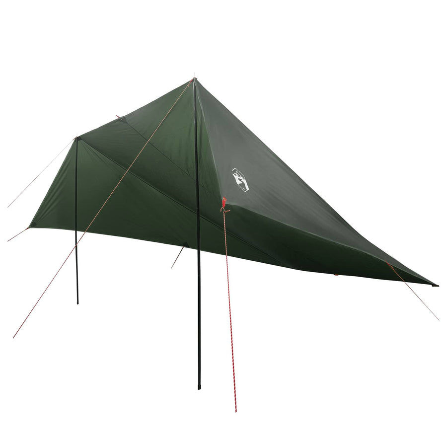 Voertuig luifel met dak Leger groen 518 x 580 x 215 cm