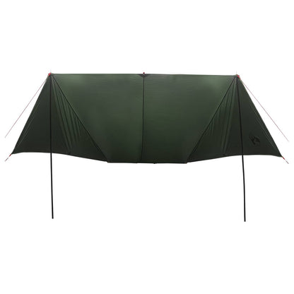 Voertuig luifel met dak Leger groen 518 x 580 x 215 cm