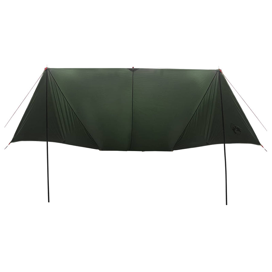 Voertuig luifel met dak Leger groen 518 x 580 x 215 cm