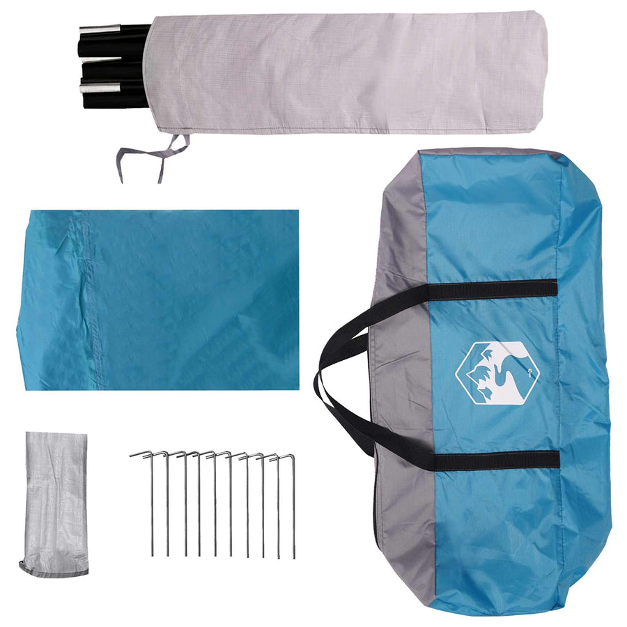 Tailgate Luifel Waterdicht Blauw 405 x 280 x 220 cm
