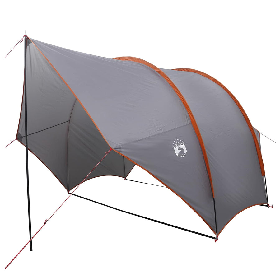 Tailgate Luifel Waterdicht Grijs en Oranje 405 x 280 x 220 cm